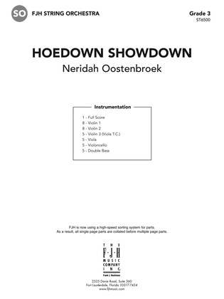Hoedown Showdown: Score