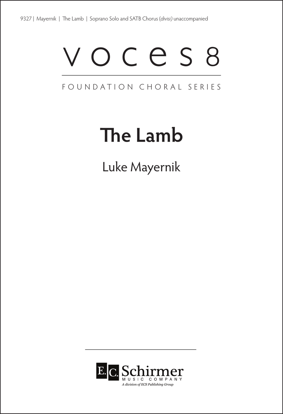 The Lamb Divisi scores gallery preview page 1
