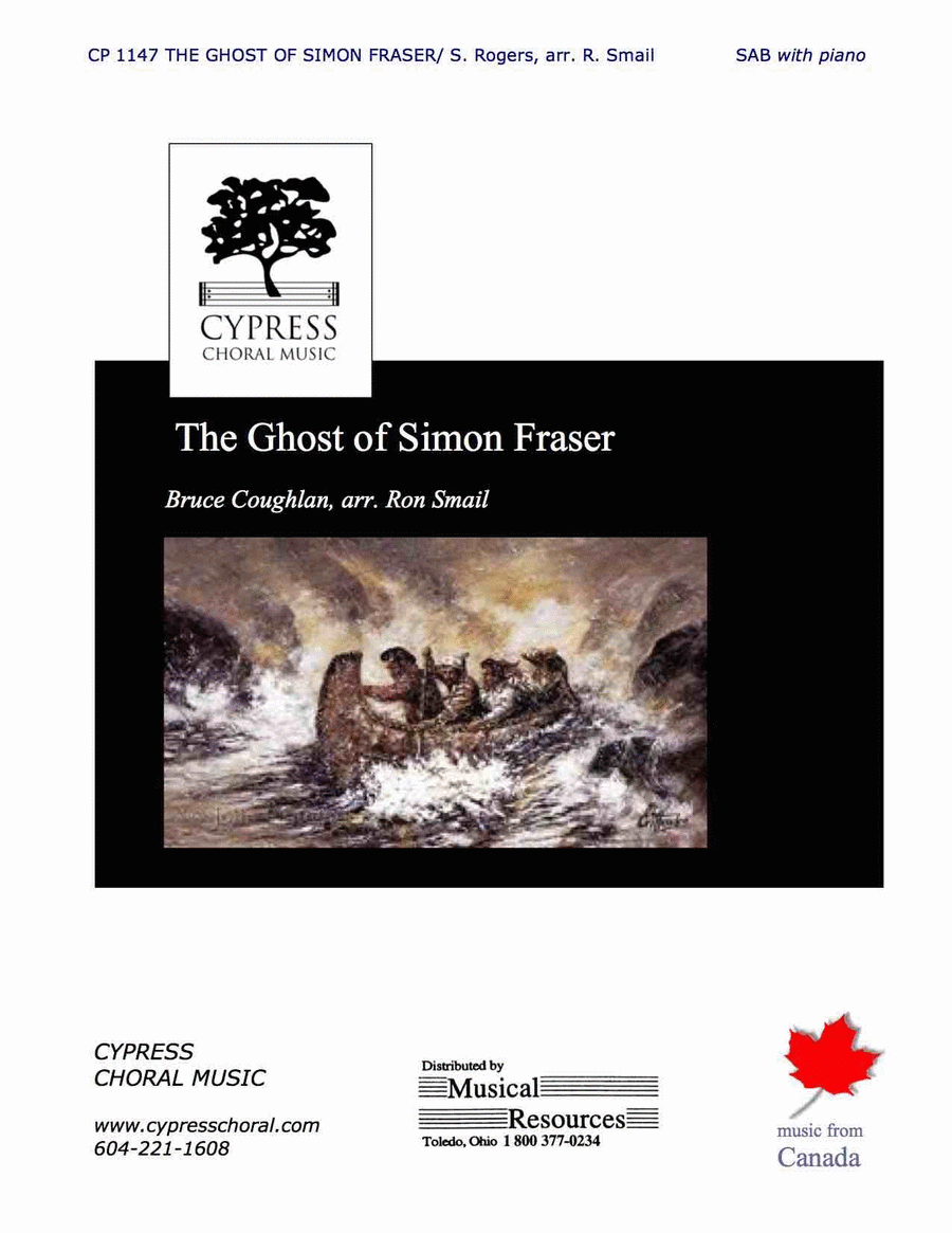 Ghost Of Simon Fraser Doesn't Exist 3-Part scores gallery preview page 1