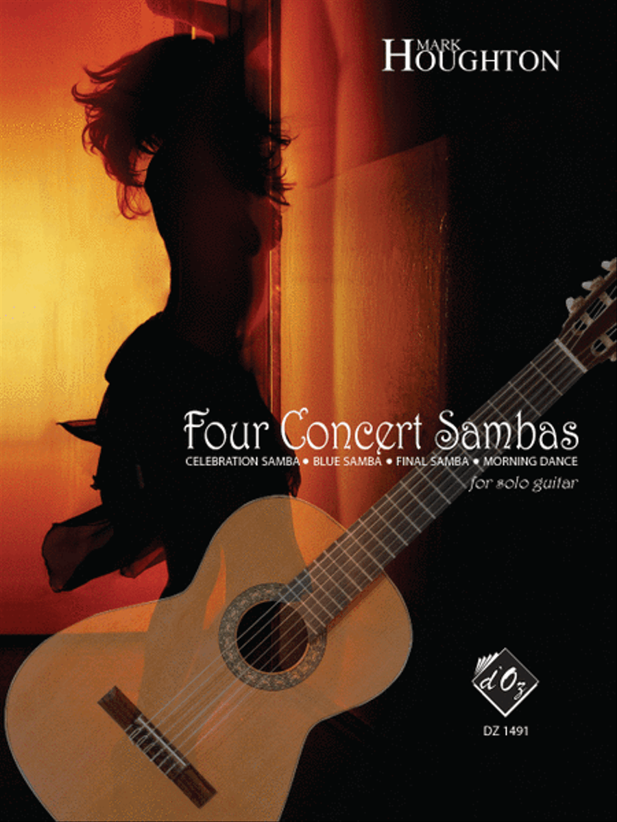 Four Concert Sambas Classical Guitar scores gallery preview page 1