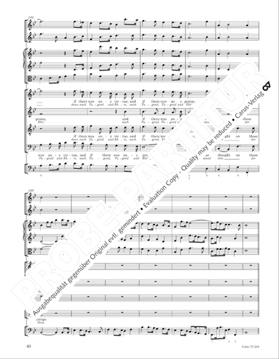 Israel in Egypt - Part I Israel in Egypt - Part I 4-Part scores gallery preview page 52