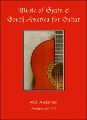 Book cover for Music of Spain & South America for Guitar