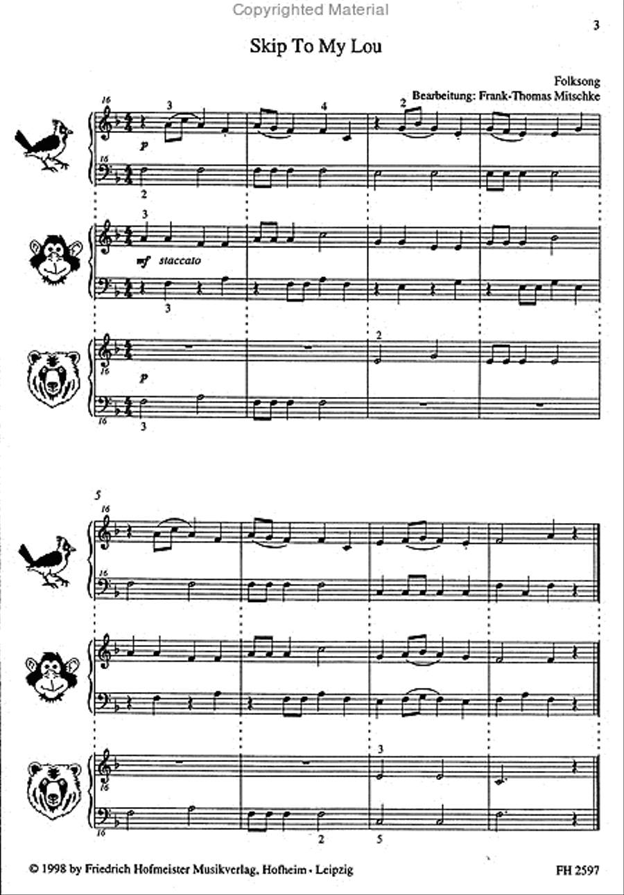 Drei am Klavier, Heft 2 Piano scores gallery preview page 2