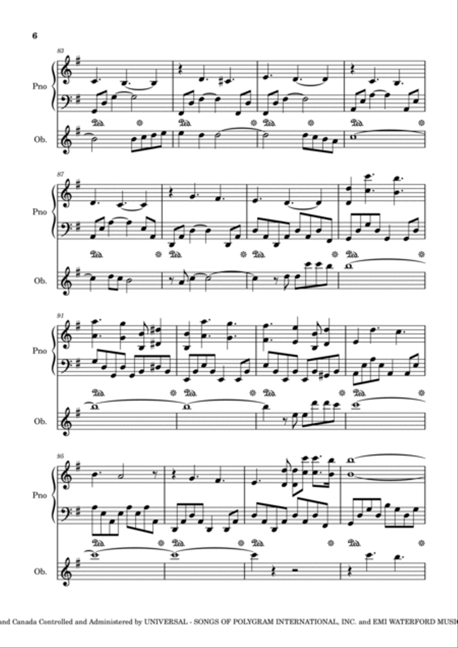 The Winner Takes It All Piano scores gallery preview page 6