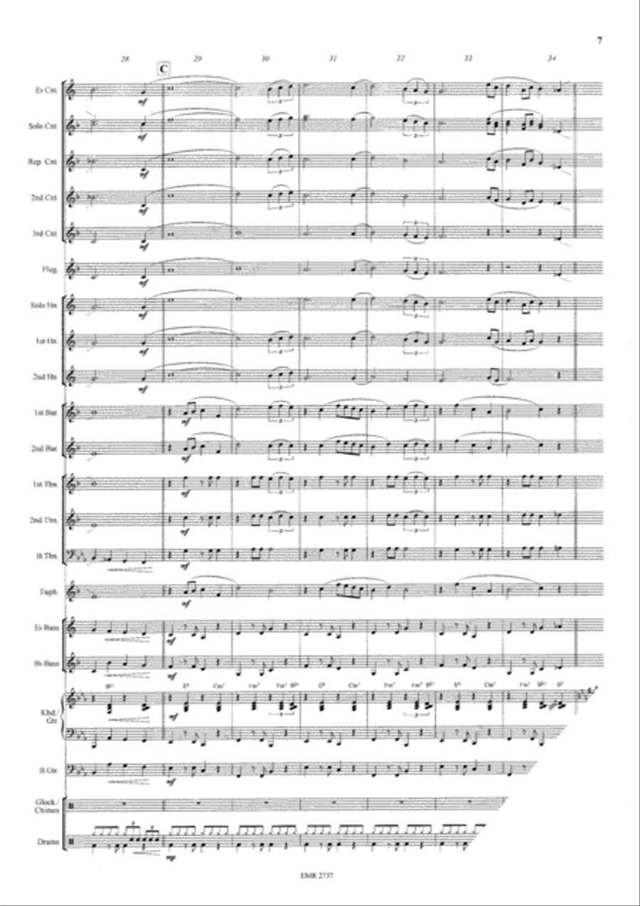 La Mer Brass Band scores gallery preview page 8