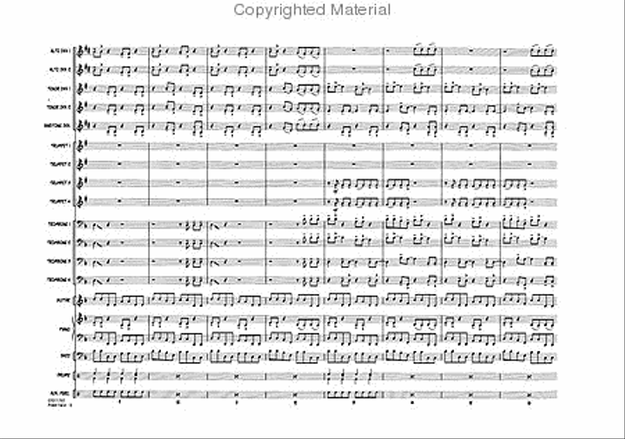 Poker Face Jazz Ensemble scores gallery preview page 3