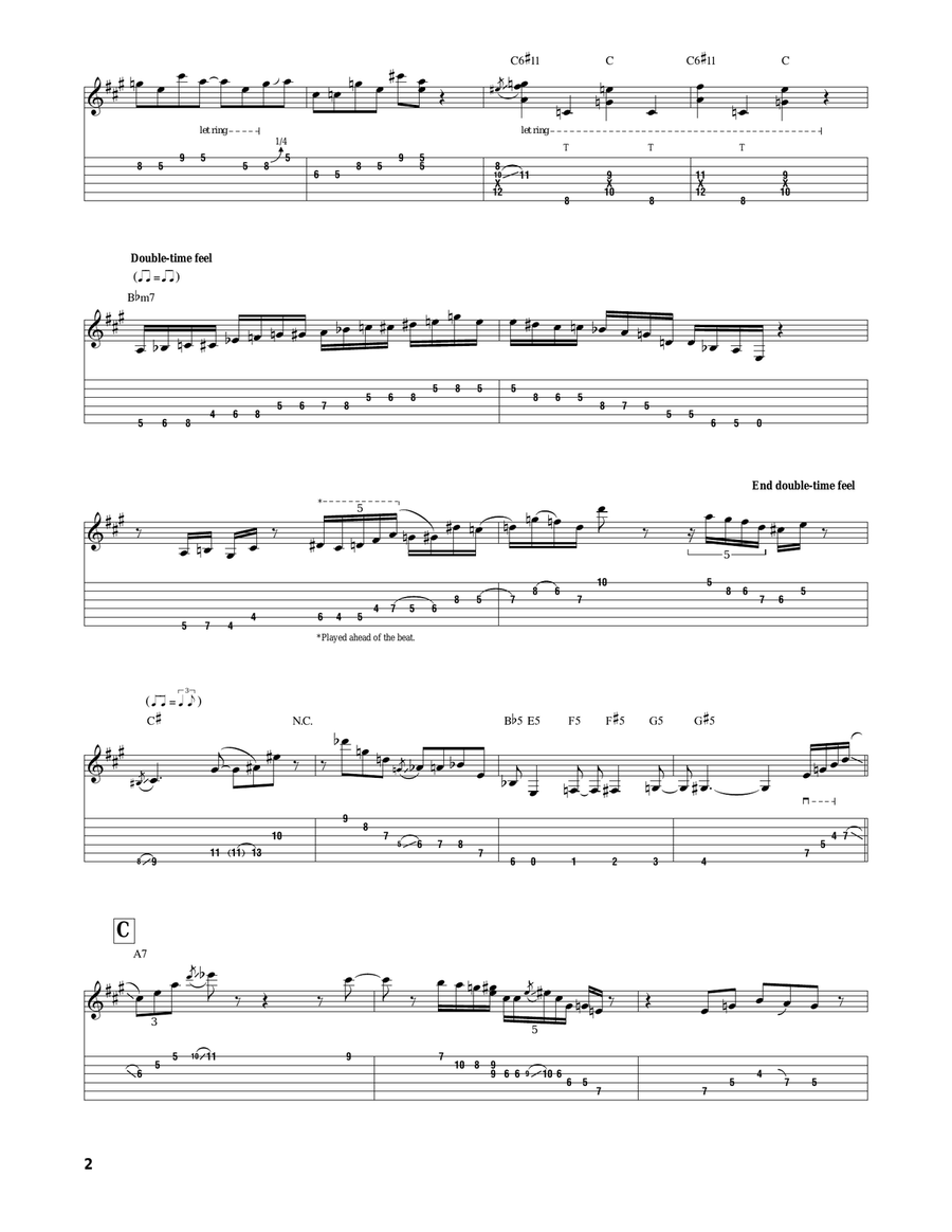 Extrapolation Acoustic Guitar scores gallery preview page 2