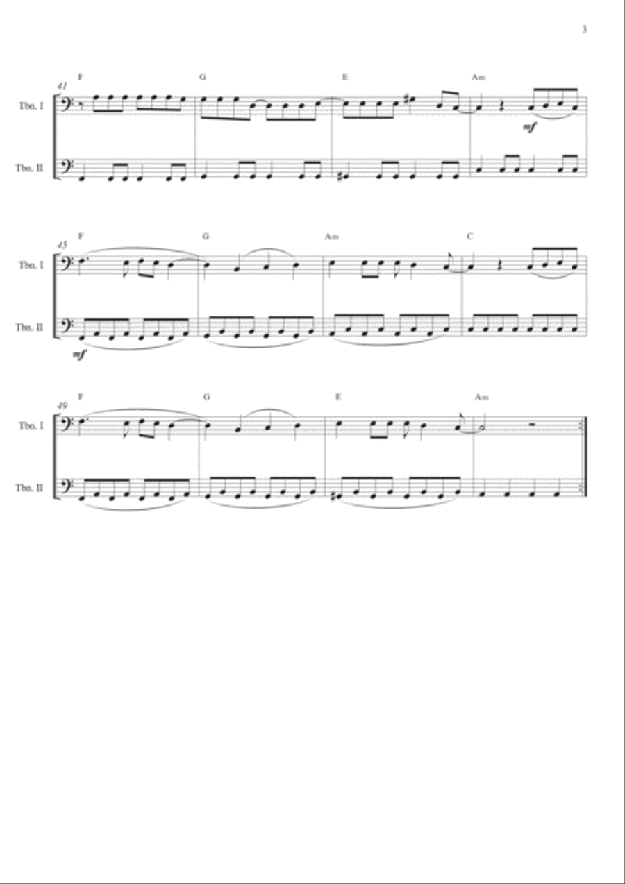 Bad Romance Easy Piano scores gallery preview page 3