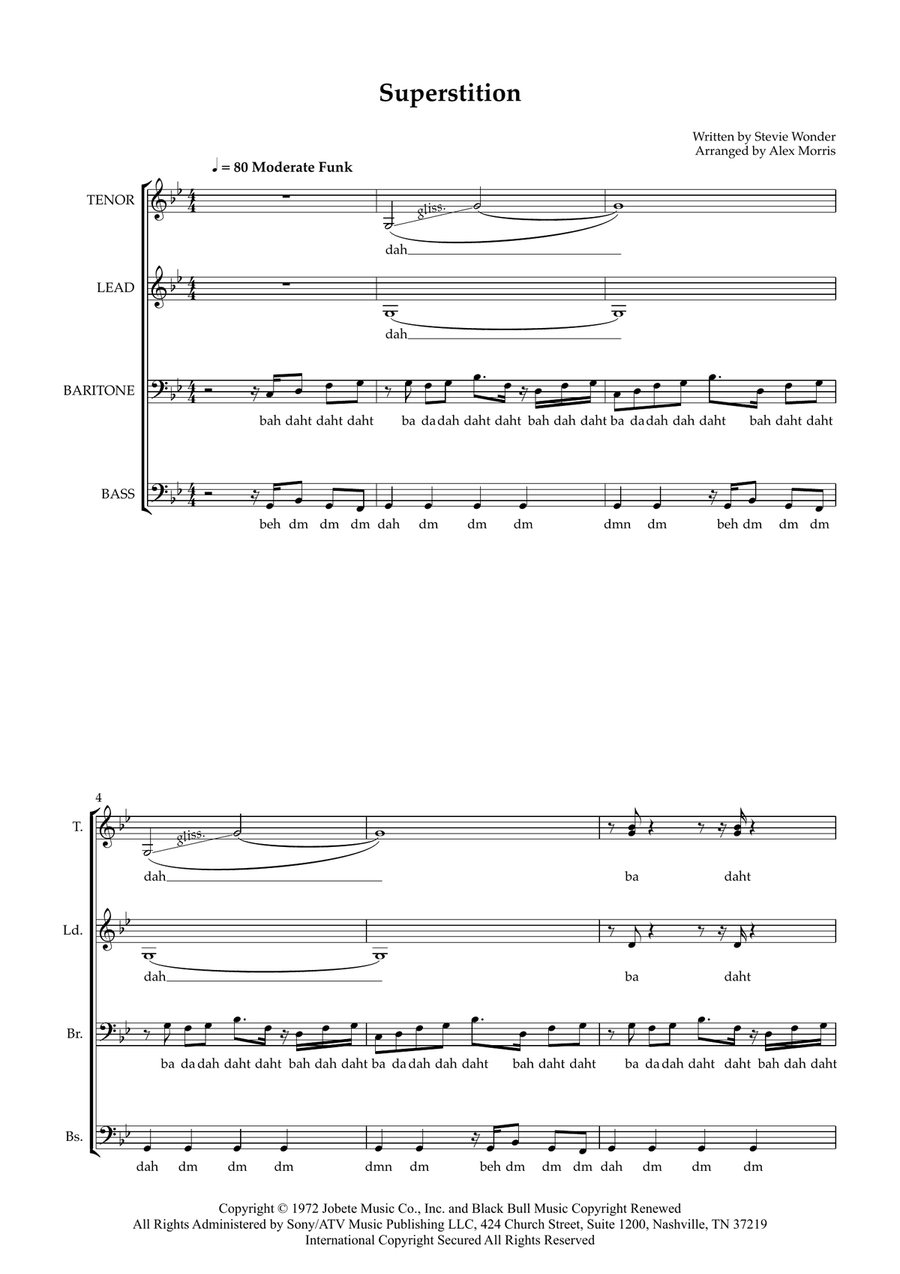 Superstition 4-Part scores gallery preview page 1