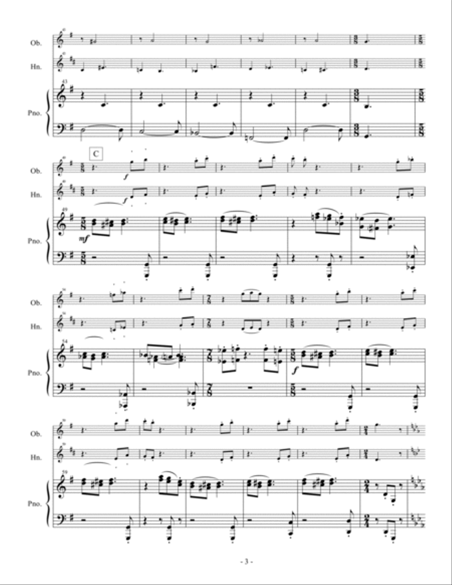 Rondo Giocoso Rondo Giocoso Small Ensemble scores gallery preview page 3