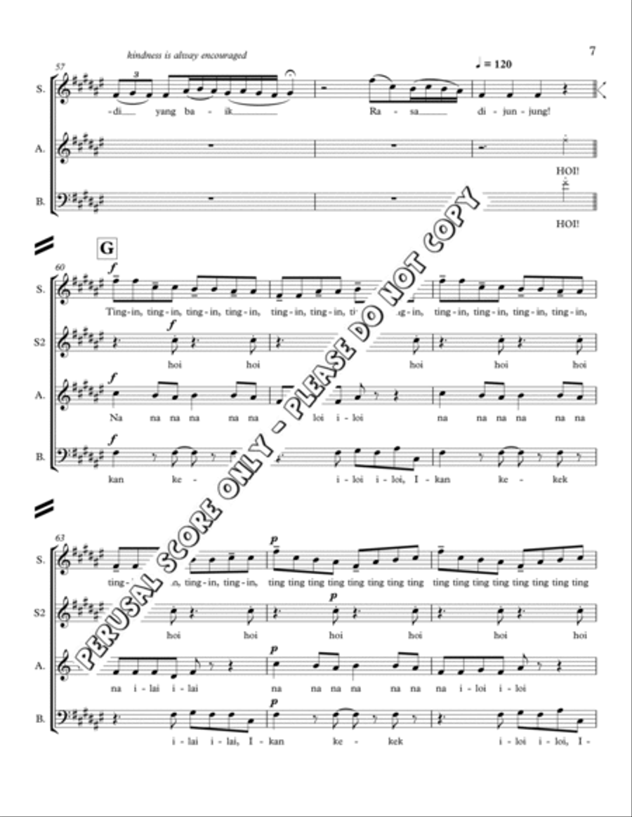 Ikan Kekek - Sab 3-Part scores gallery preview page 7