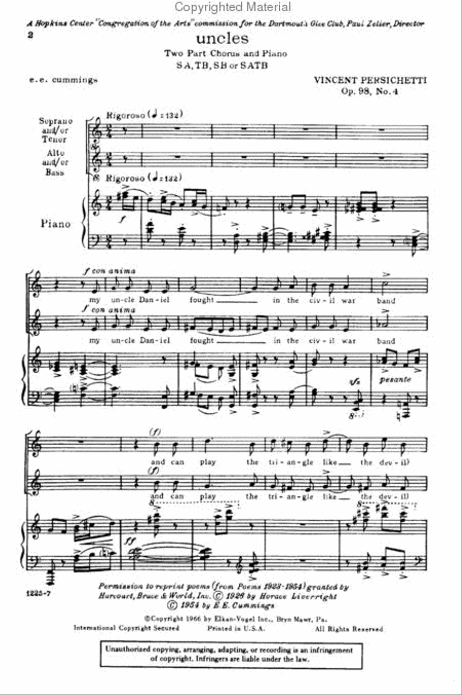 Uncles 2-Part scores gallery preview page 3
