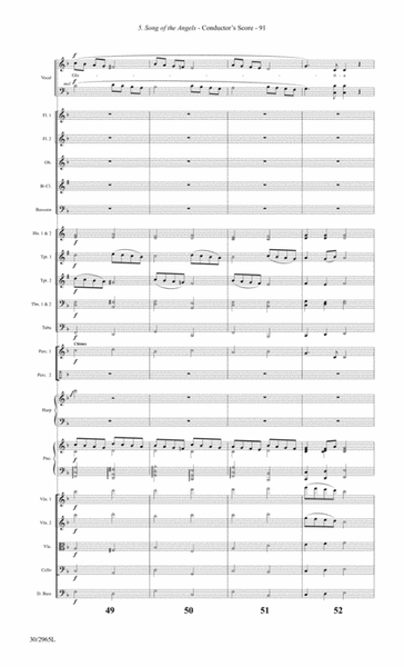 What Sweeter Music - Full Orchestra Score