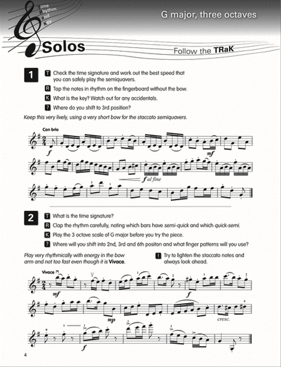 Right@Sight for Violin, Grade 5 Violin Solo scores gallery preview page 5