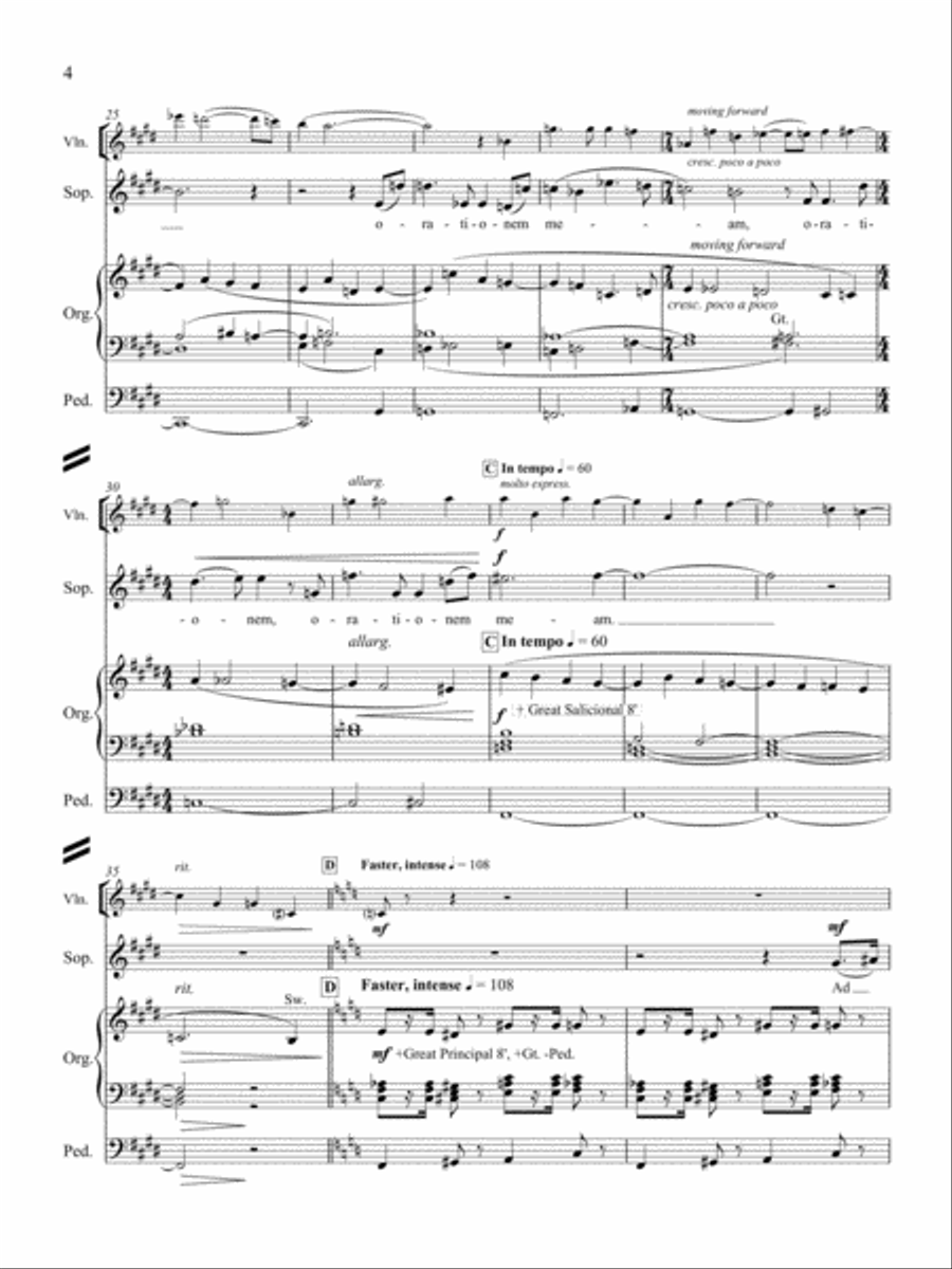 Requiem Songs String Orchestra scores gallery preview page 4
