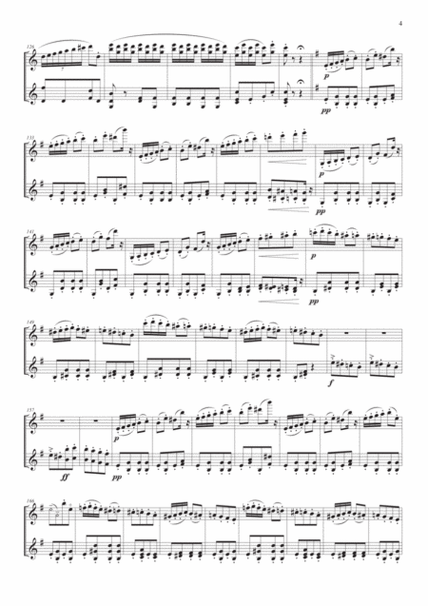 La Ronde des Lutins Op. 25 for two violins