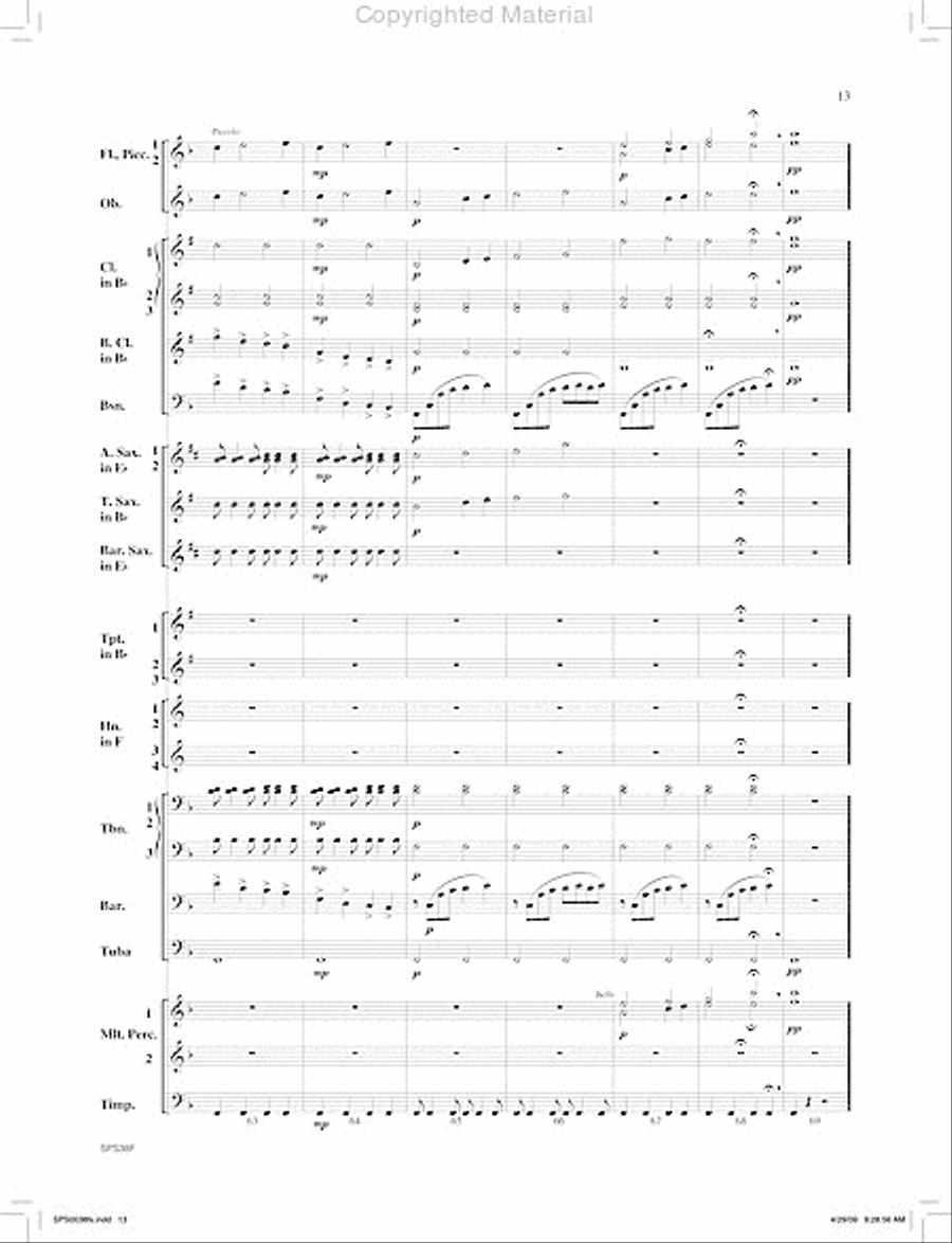 Gilgamesh Gilgamesh Concert Band scores gallery preview page 14