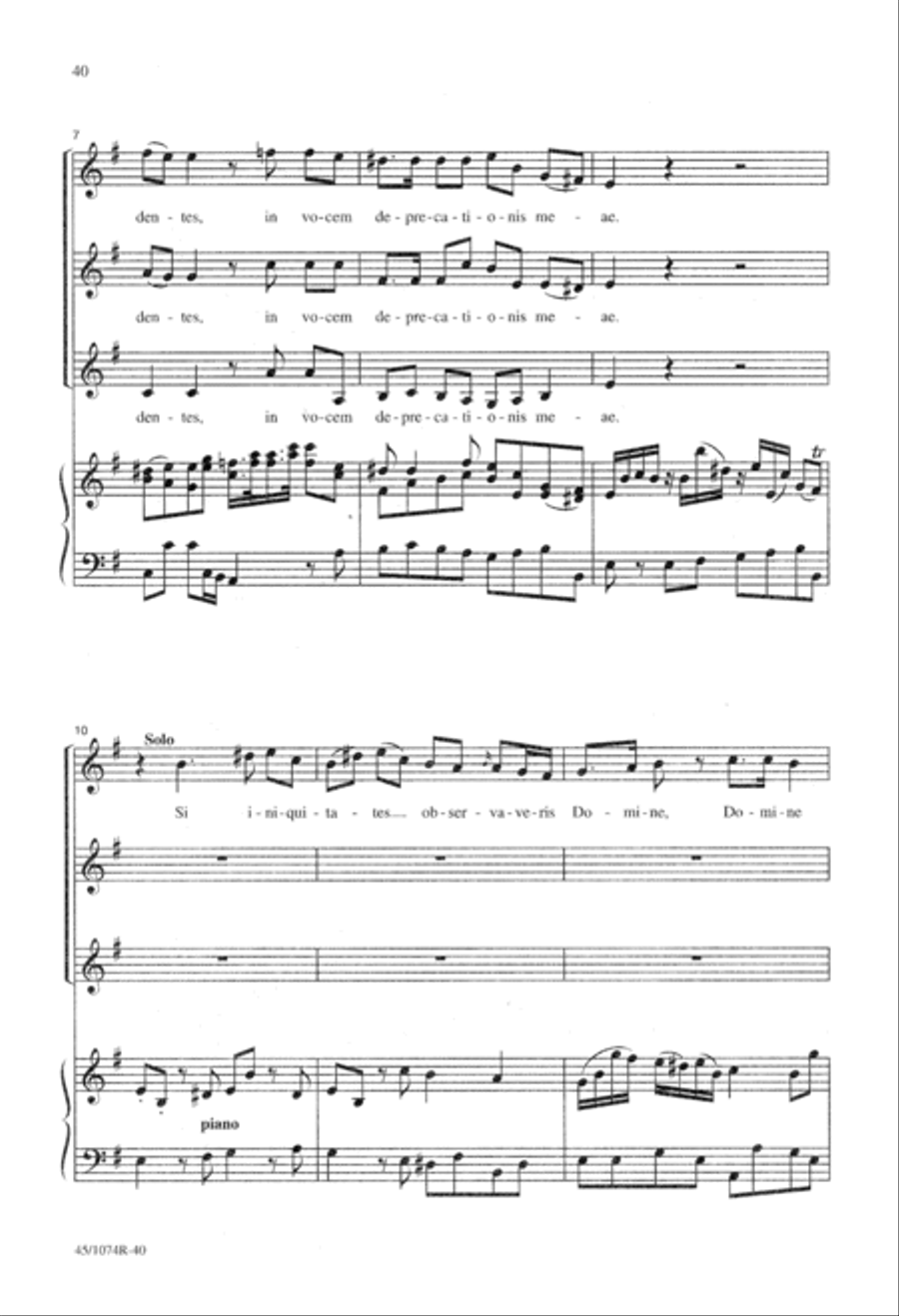 Vesperae Pro Festo Sancti Innocentium SSA scores gallery preview page 49