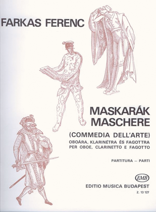 Maschere (Mascarade) Commedia dell'Arte