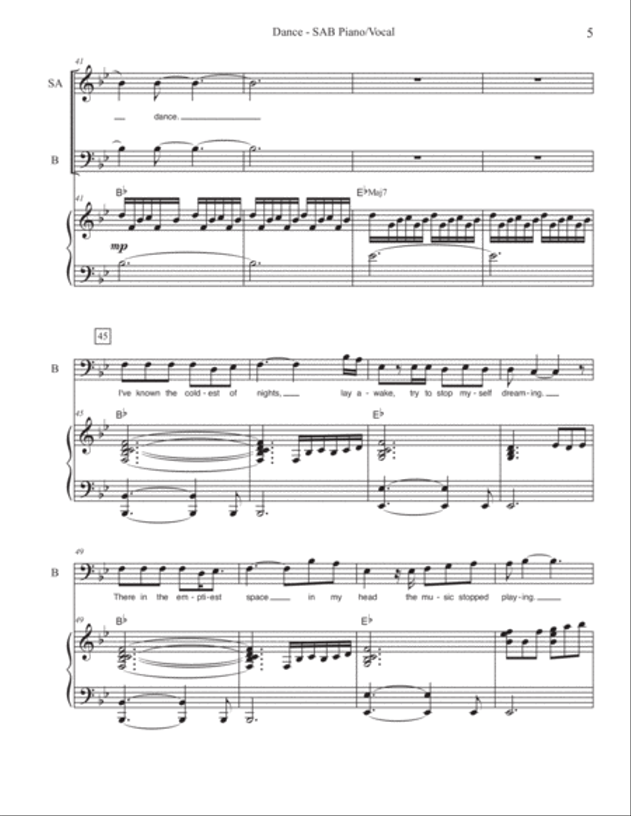 Dance 3-Part scores gallery preview page 6