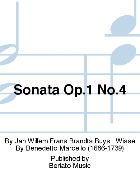 Sonata Op.1 No.4
