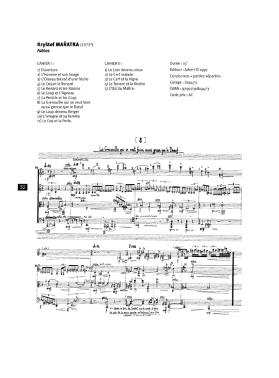 Fables String Quartet scores gallery preview page 2