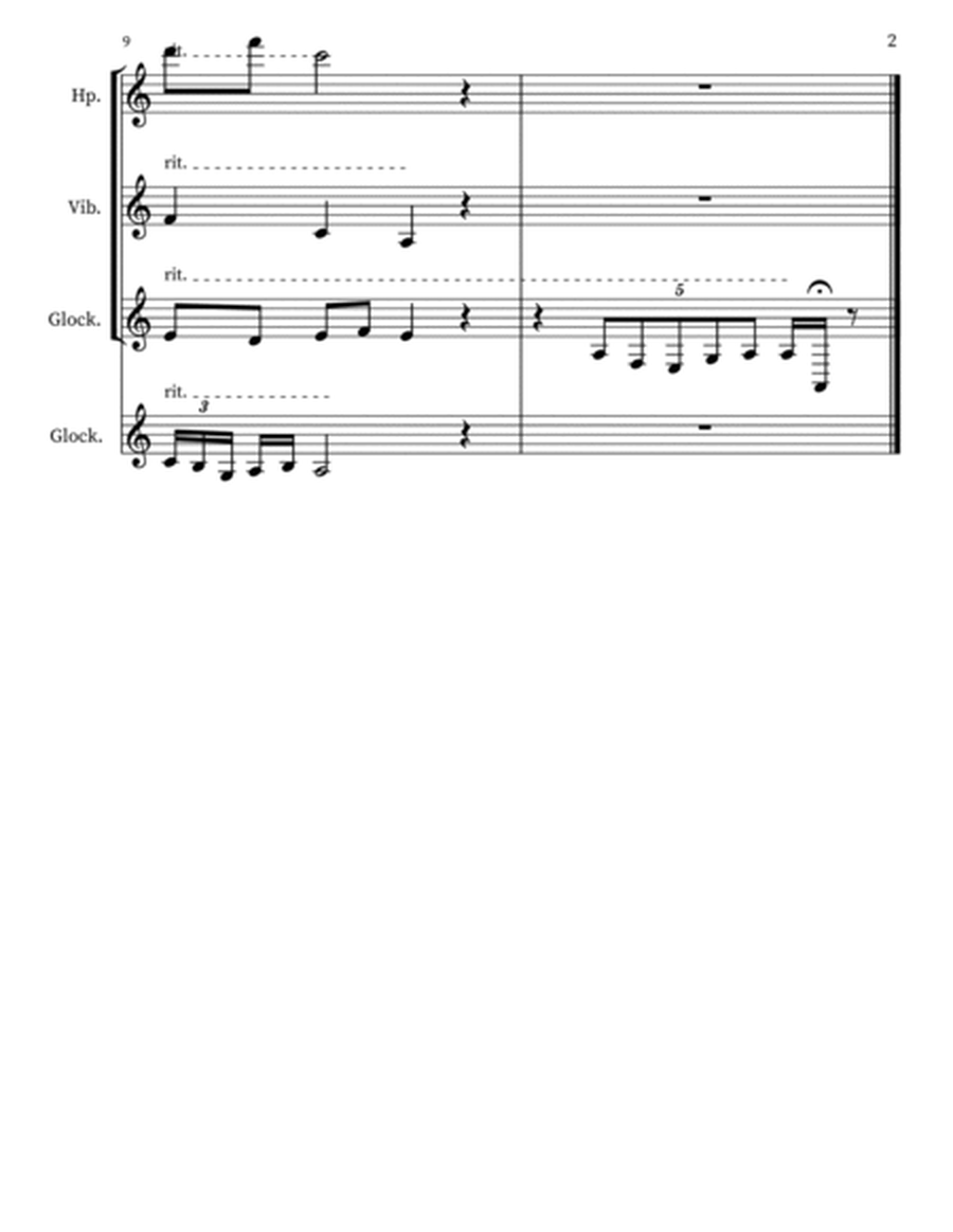 Z 113 for harp, vibraphone, glockenspiels