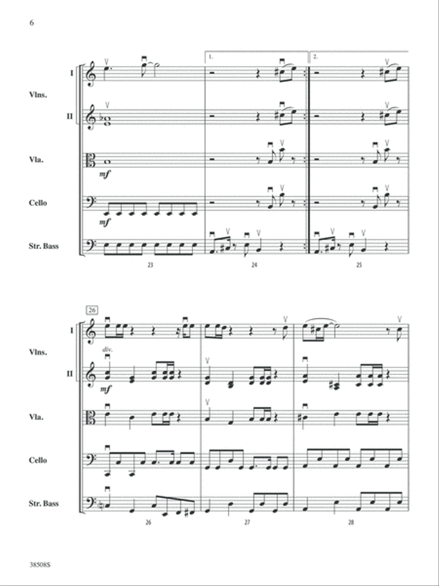 Soul Man: Score Soul Man: Score String Orchestra scores gallery preview page 6