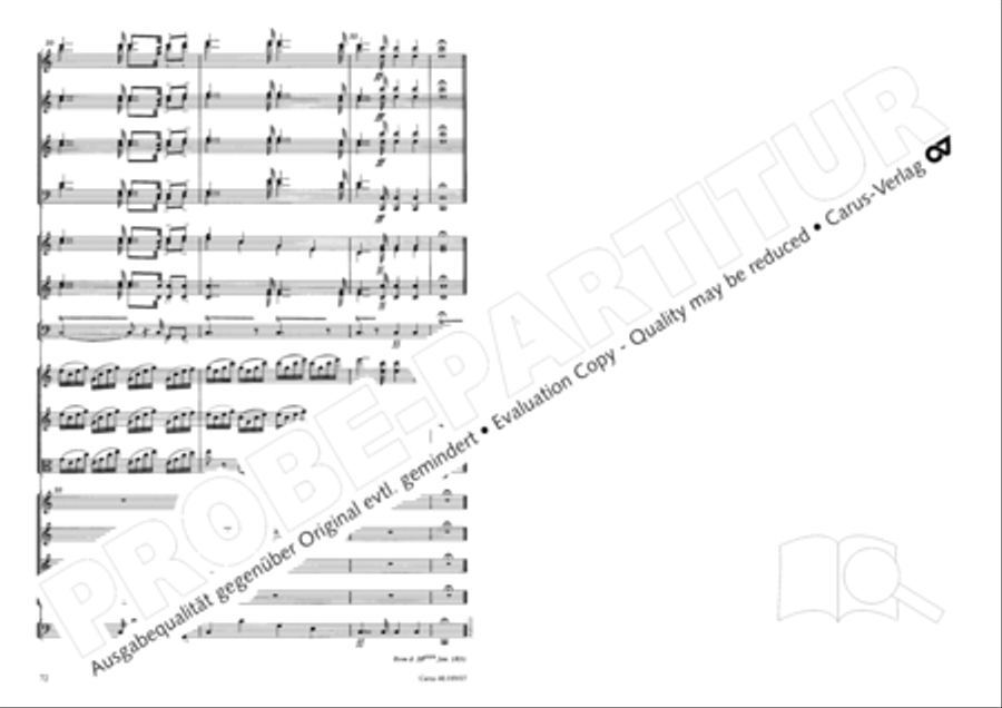 From heav'n on high (Vom Himmel hoch) SSATB scores gallery preview page 38