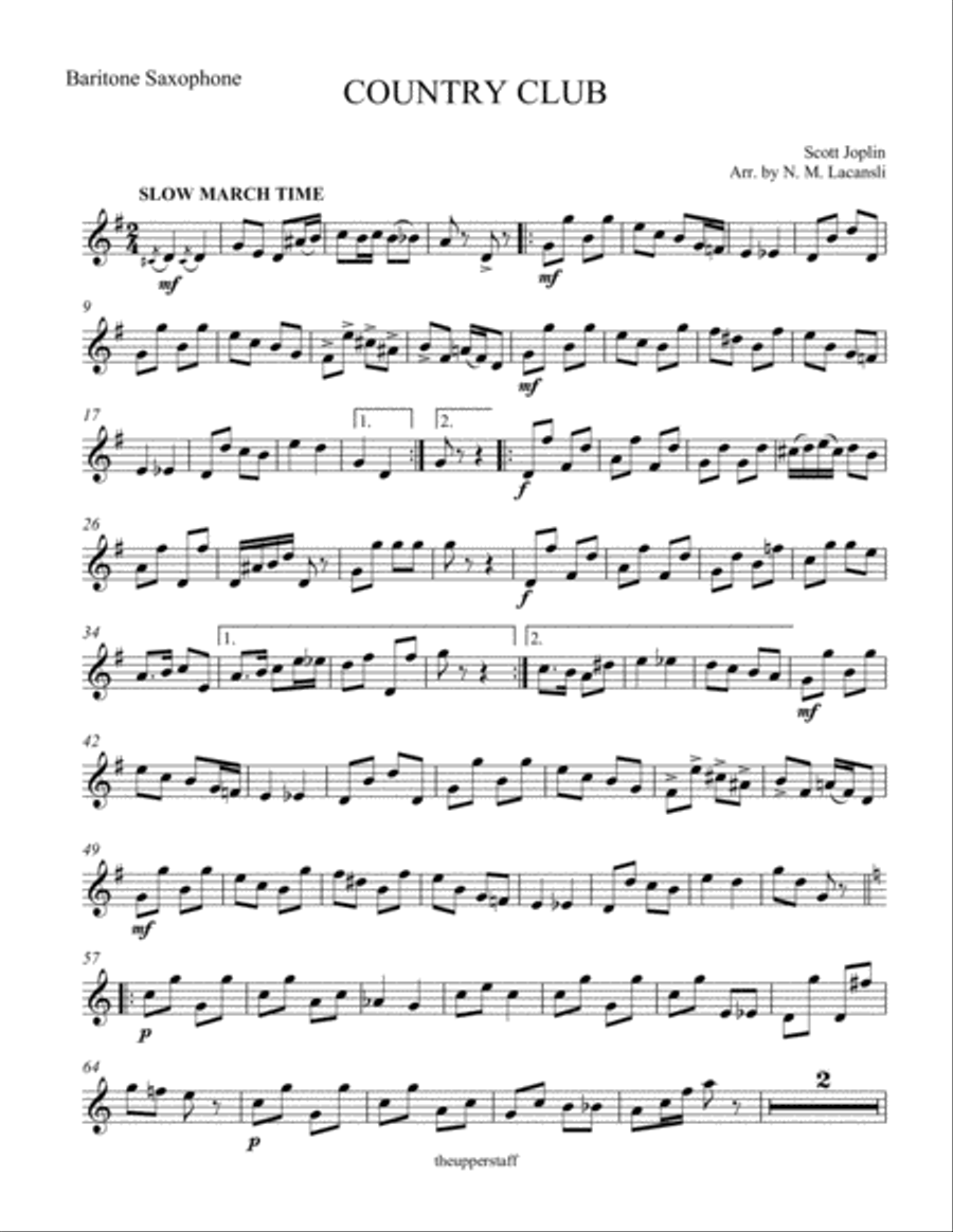 Country Club Woodwind Quartet scores gallery preview page 4