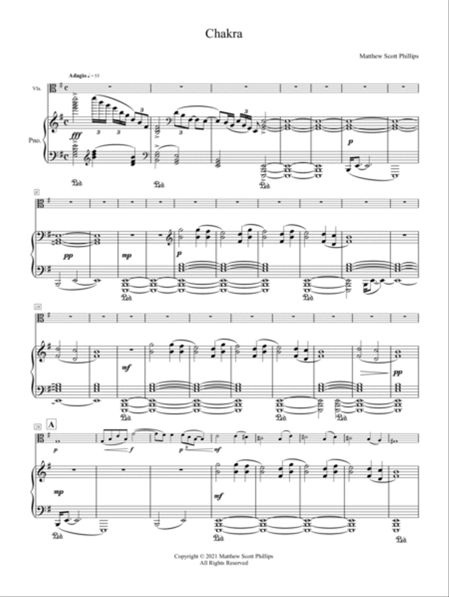 Chakra Chakra Viola scores gallery preview page 3