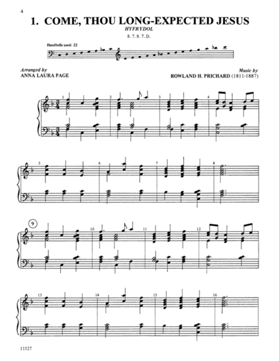 Hymn Descants for Ringers and Singers, Vol. I Choir scores gallery preview page 7