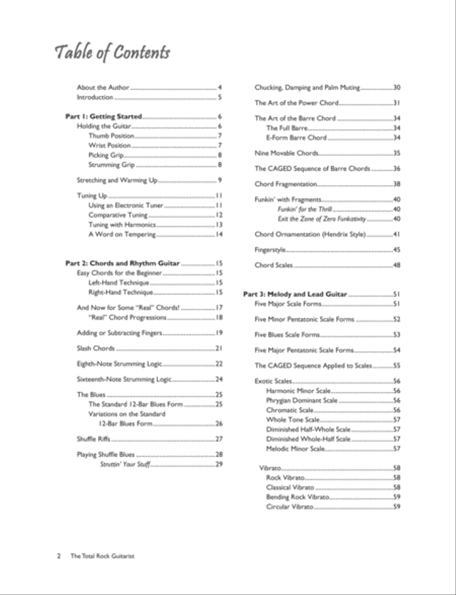 The Total Rock Guitarist Electric Guitar scores gallery preview page 2