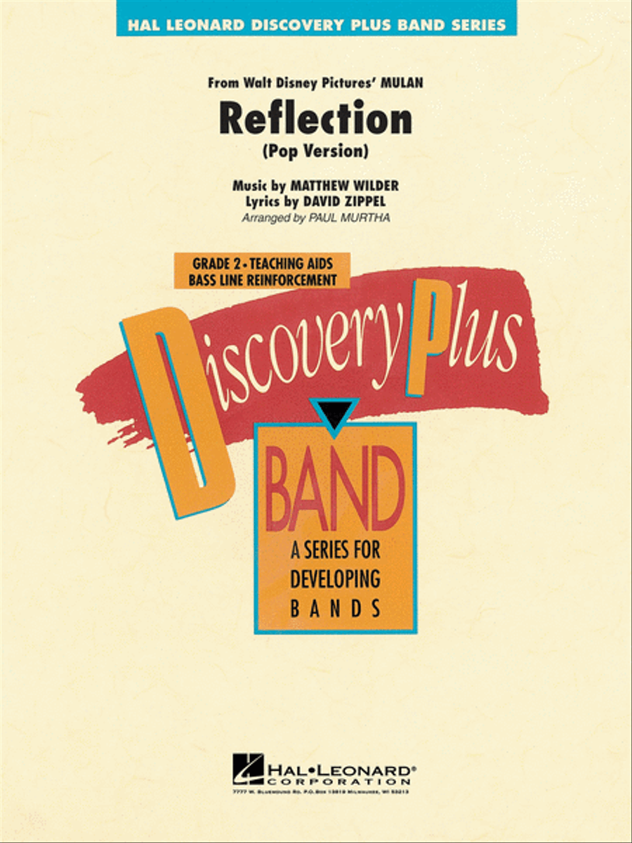 Reflection (From Mulan) Concert Band scores gallery preview page 1