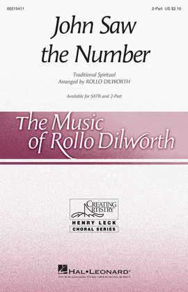 Book cover for John Saw the Number