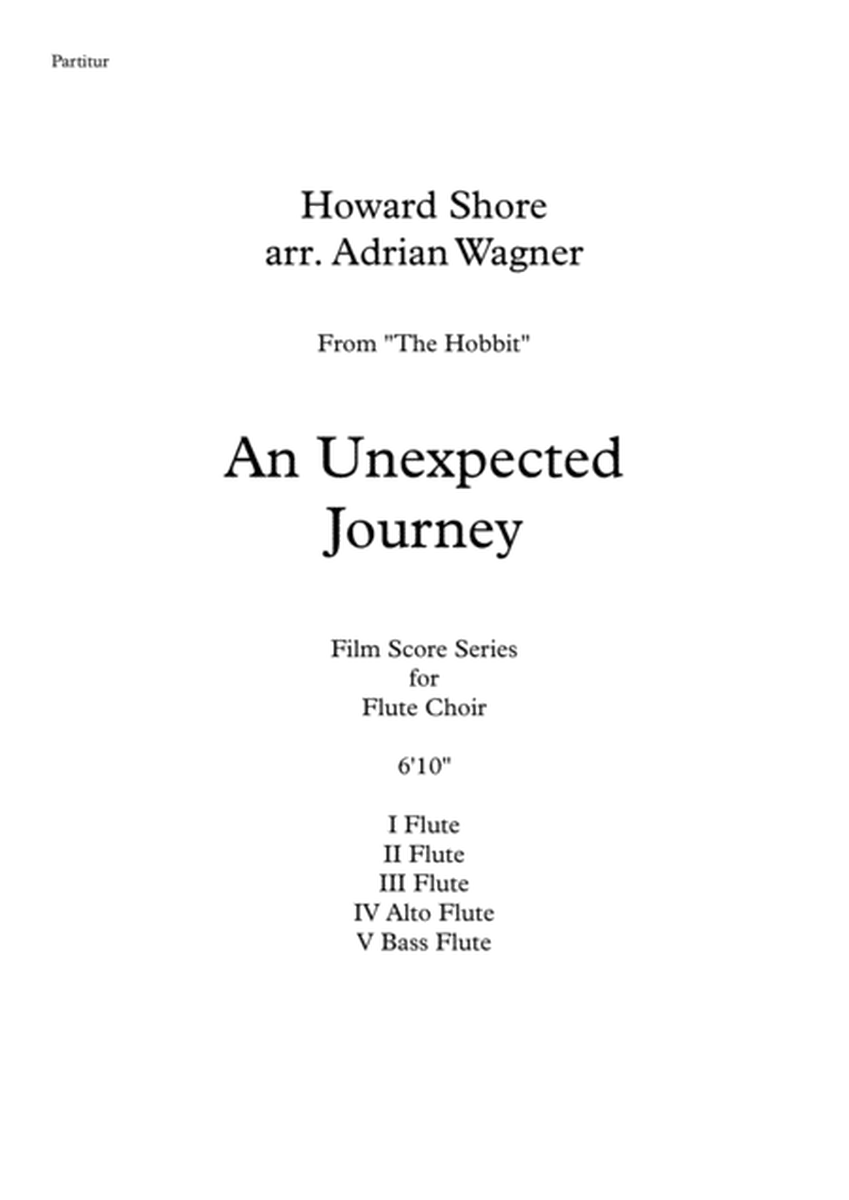 "The Hobbit: An Unexpected Journey" Flute Choir arr. Adrian Wagner image number null