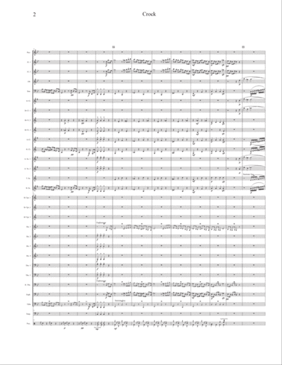 3 Comic Strip Impressions Concert Band scores gallery preview page 2