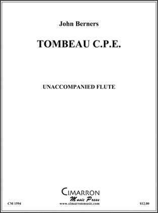 Book cover for Tombeau C.P.E.