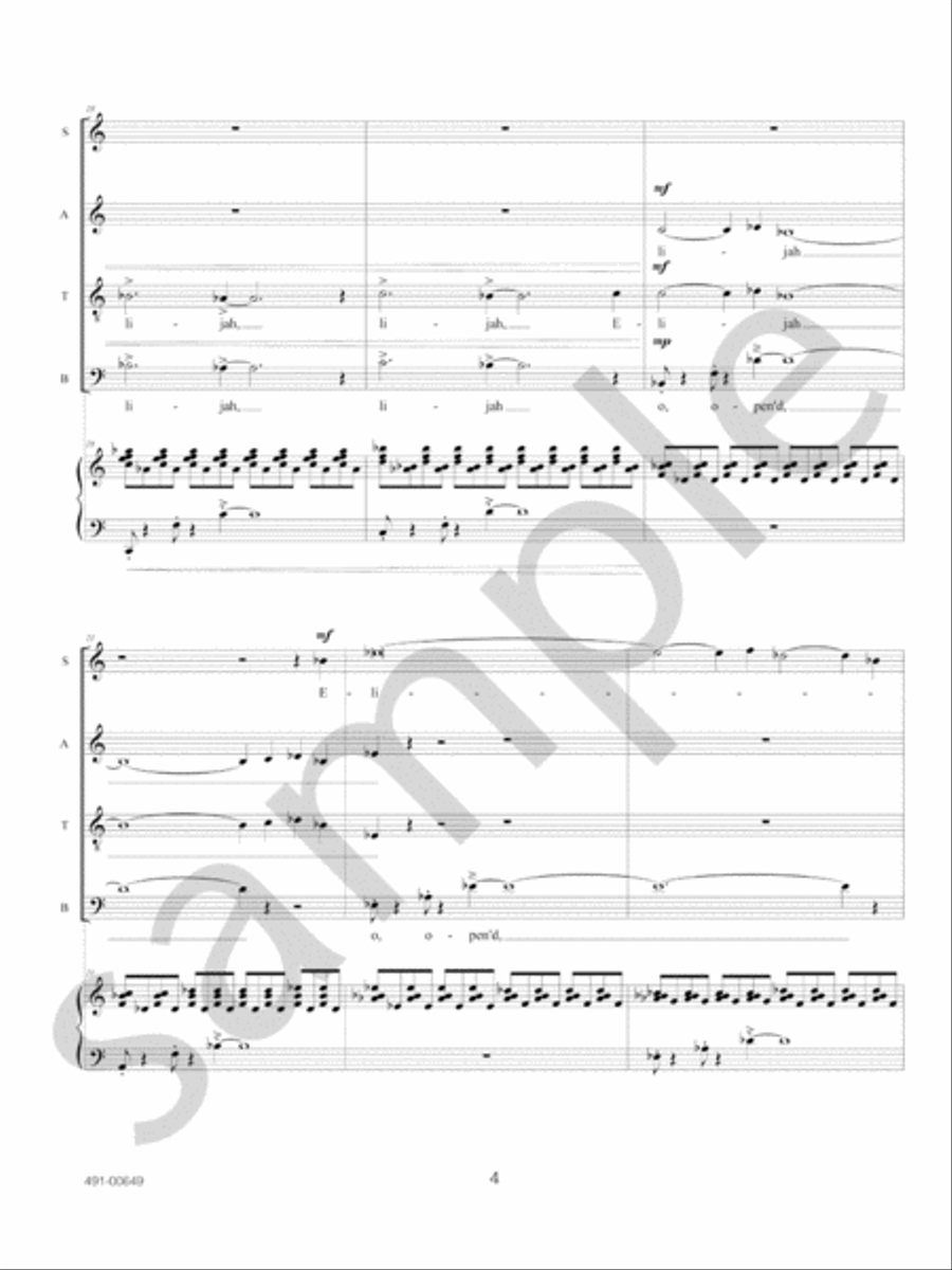 Zohar Zohar Choir scores gallery preview page 5
