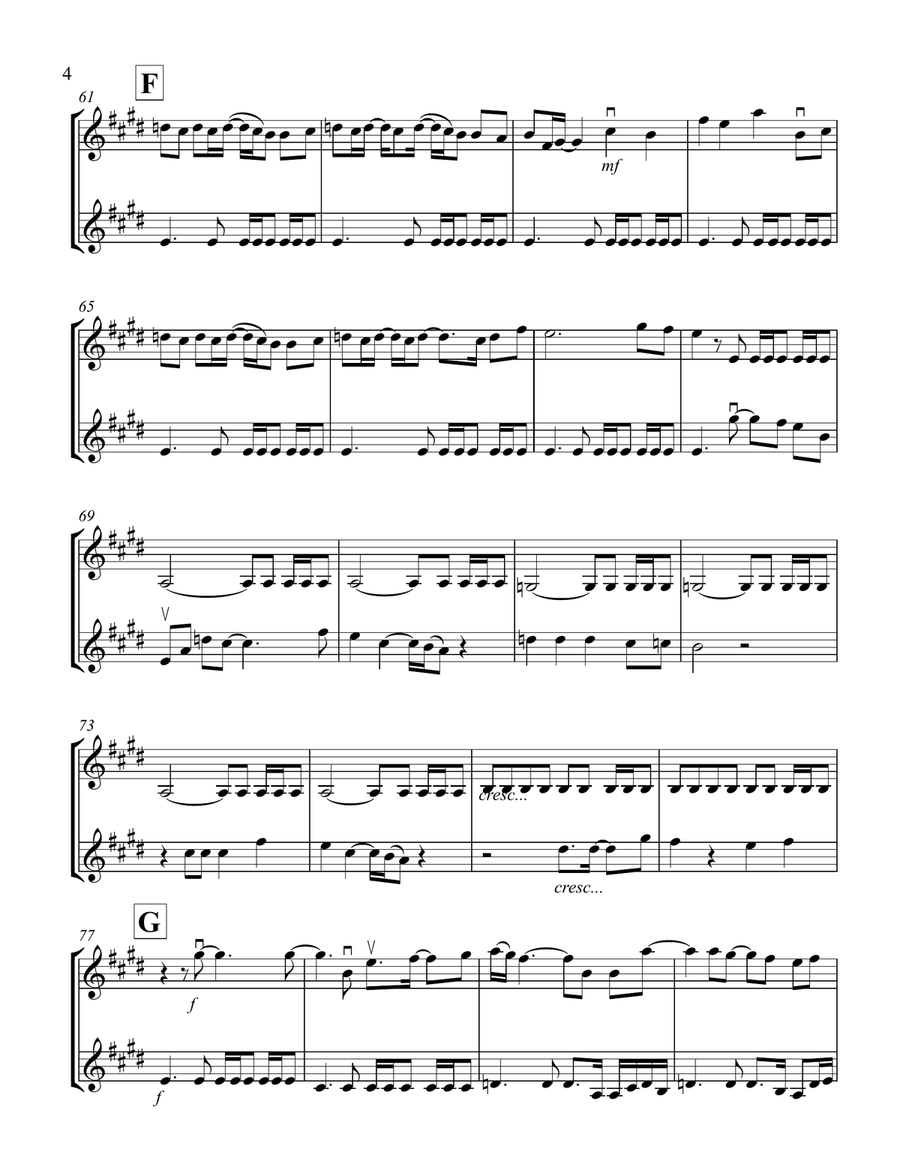 (i've Had) The Time Of My Life String Duet scores gallery preview page 4