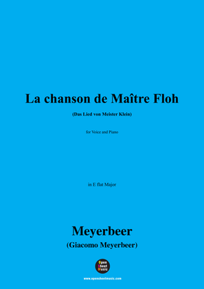Meyerbeer-La chanson de Maître Floh(Das Lied von Meister Klein),in E flat Major