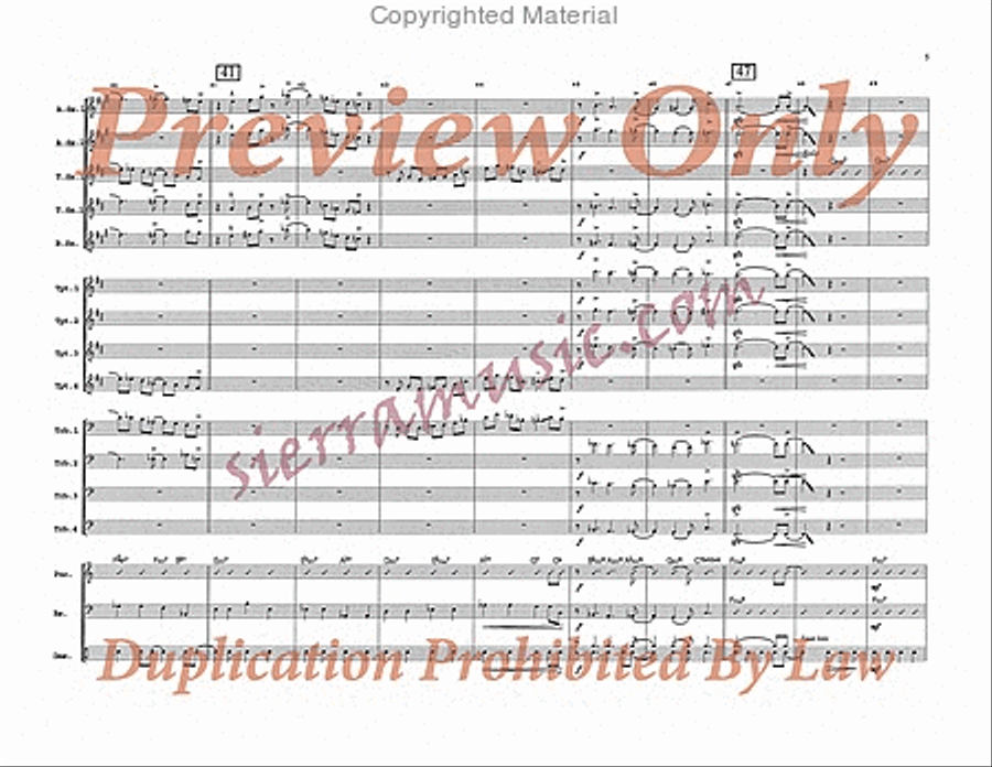 After You've Gone After You've Gone Big Band scores gallery preview page 6