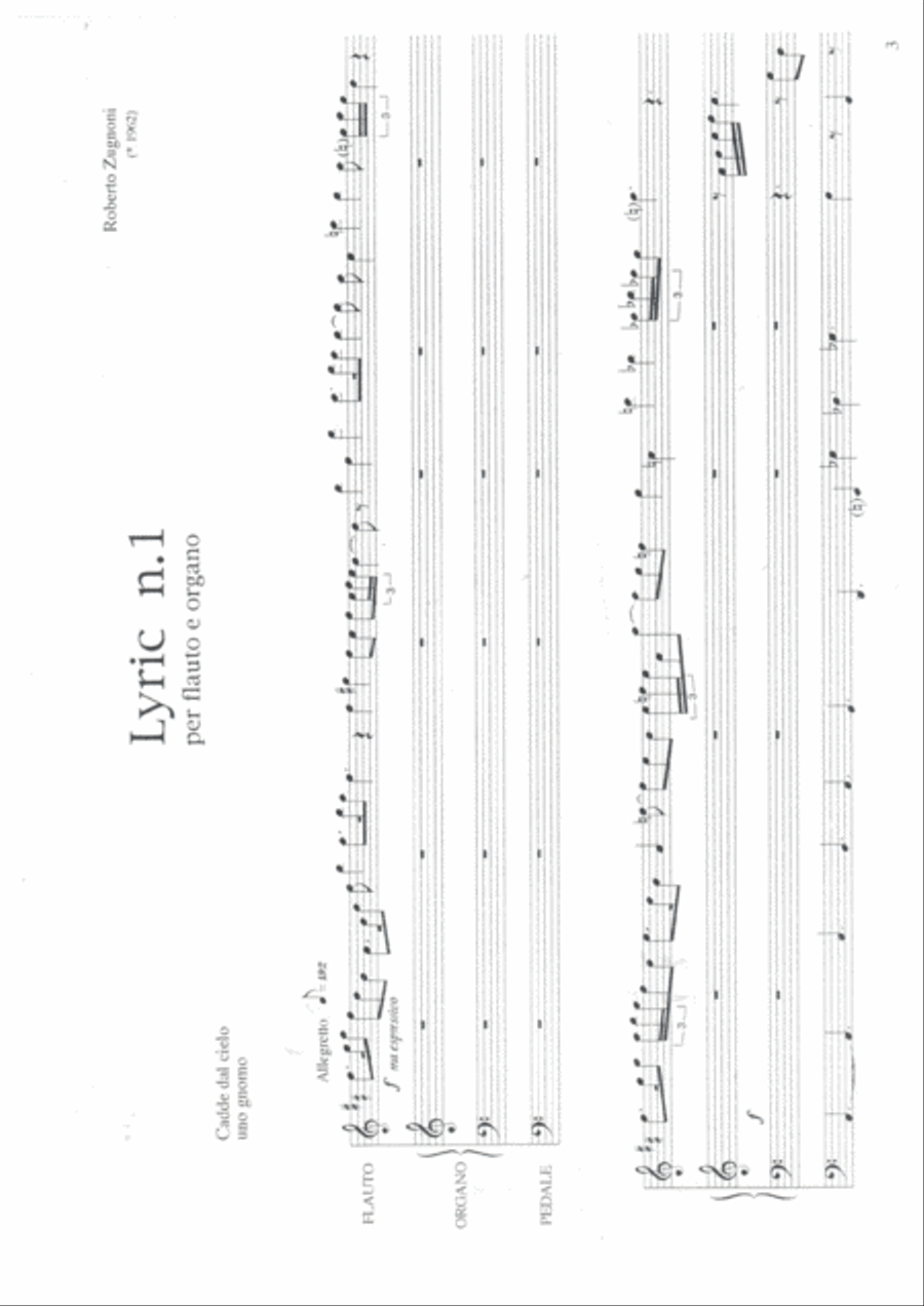 Lyrics Woodwind Duet scores gallery preview page 2