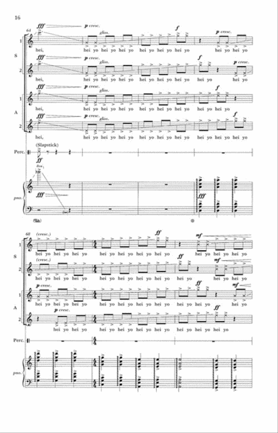 Boatmen's Song Boatmen's Song SSAA scores gallery preview page 8