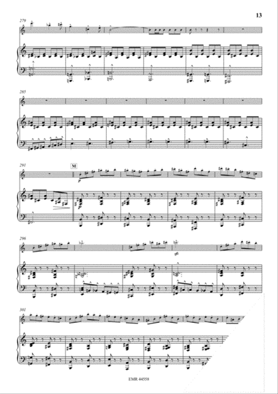 Scherzo Flute Solo scores gallery preview page 14