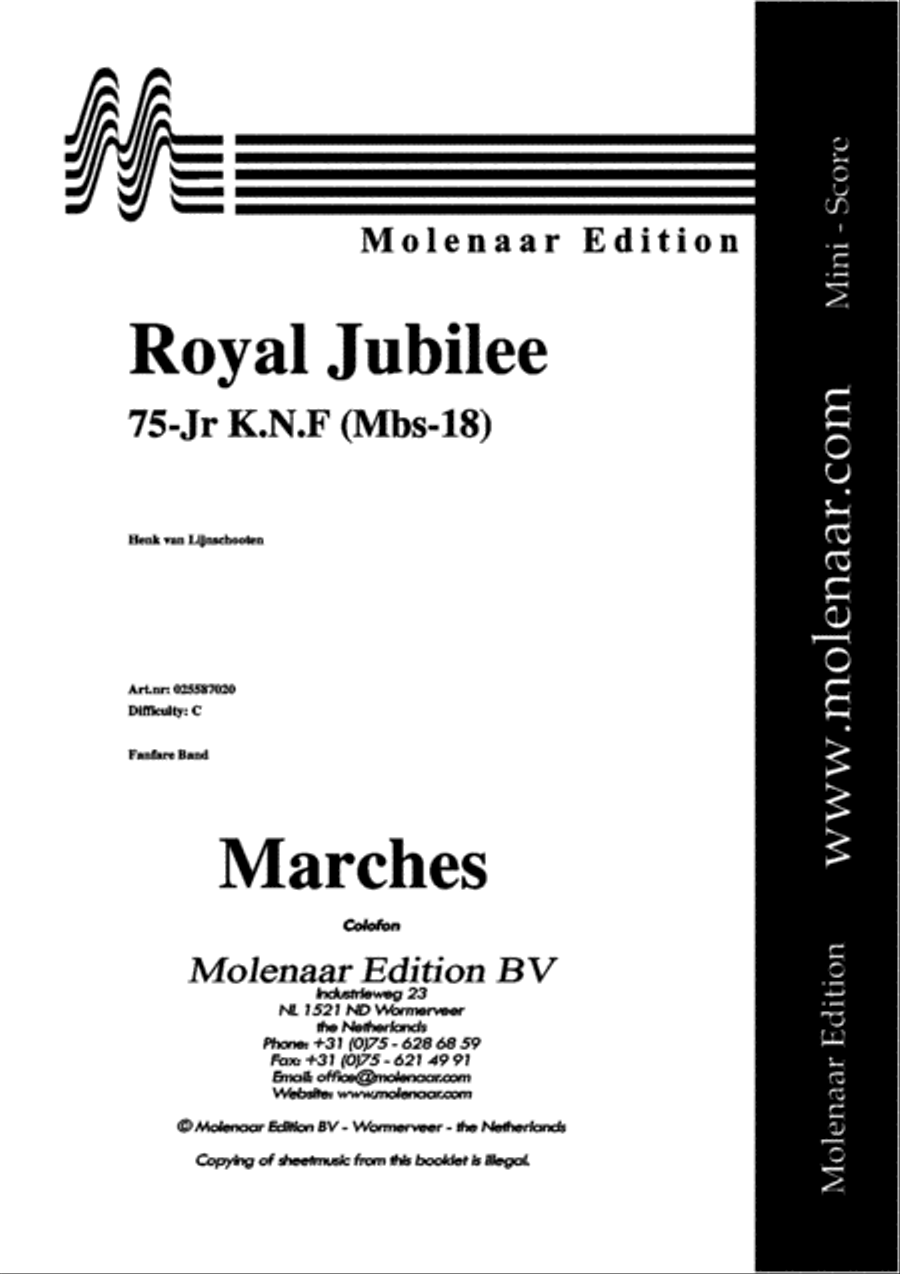 Royal Jubilee Royal Jubilee Fanfare Band scores gallery preview page 2