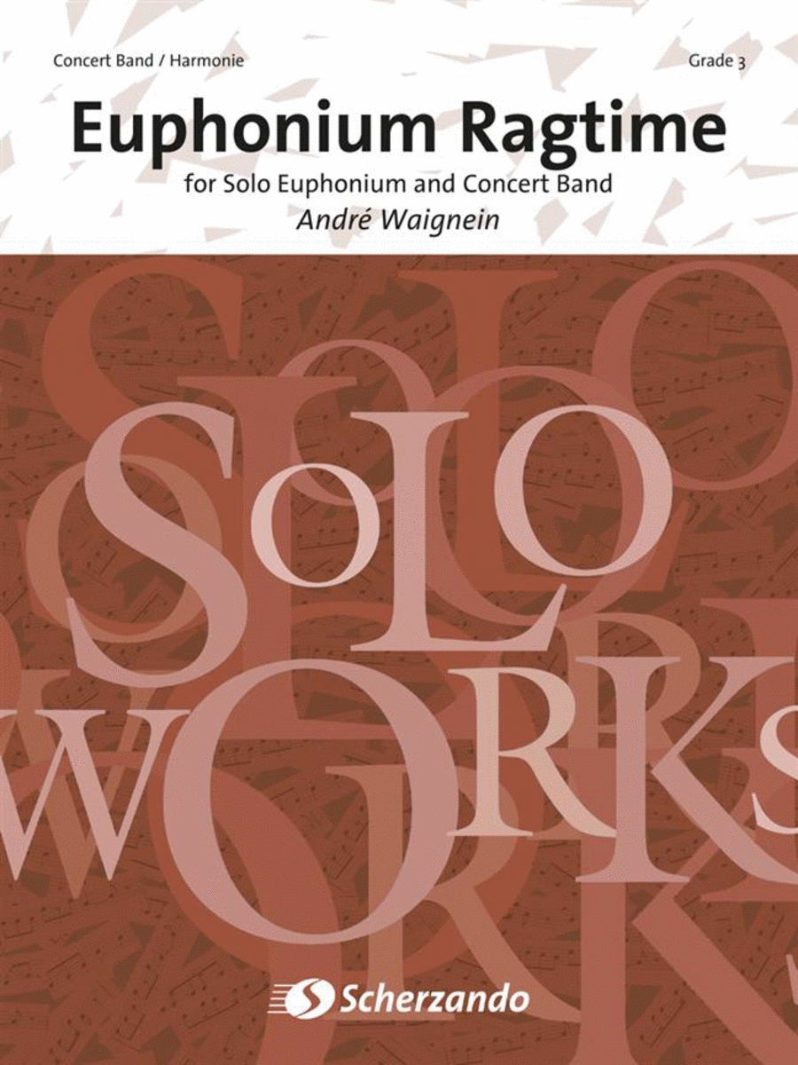 Euphonium Ragtime Concert Band scores gallery preview page 1