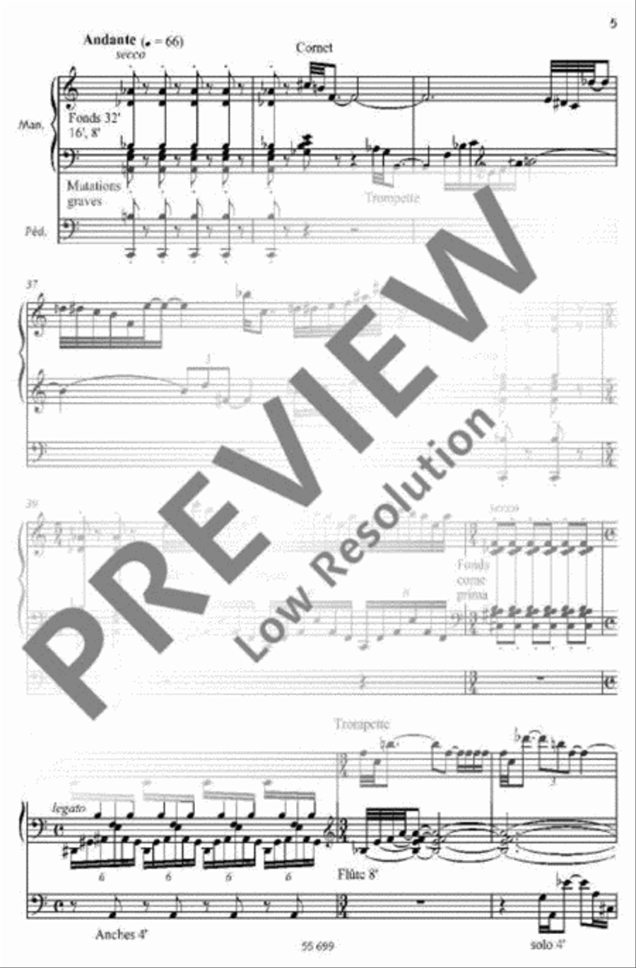 Regard Organ scores gallery preview page 4