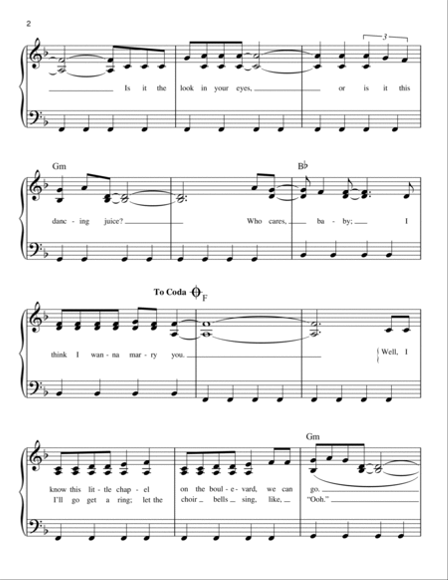 Marry You Voice scores gallery preview page 2
