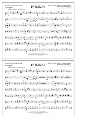 Holiday - Bb Trumpet 3